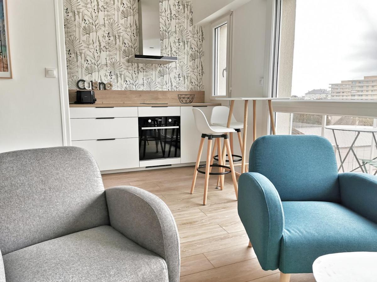 Appartement Lumineux Avec Balcon Et Parking Шербур-ан-Котантен Экстерьер фото
